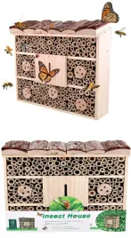 domek-hotel-budka-legowa-owady-pszczoly-murarka-drewniany-dach-z-kora-2-szt