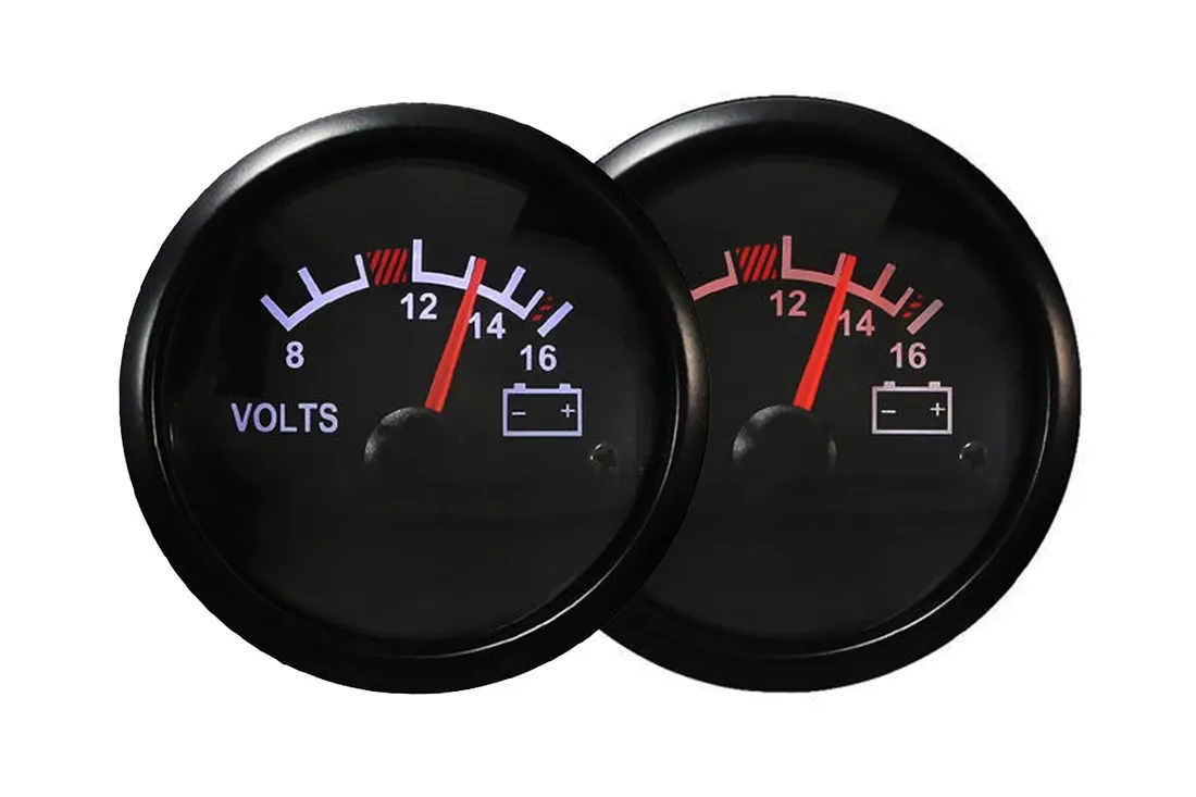 zegar-auto-gauge-t90-52mm-volt-stan-nowy