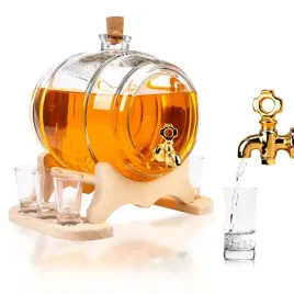 karafka-szklana-beczka-kieliszki-4-l-na-wodke-wino-whisky-alkohol-prezent