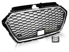 grill-atrapa-audi-a3-8v-17-rs3-style-chrome-black