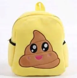 plecak-pluszowy-emotki-kupa-poo-wybor-kolorow