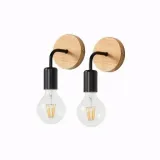 kinkiet-lampa-scienna-drewno-czarna-nowoczesna-e27-x2-do-sypialni-stan-nowy