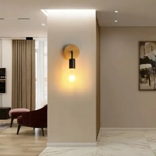 kinkiet-lampa-scienna-drewno-czarna-nowoczesna-e27-x2-do-sypialni-stan-nowy