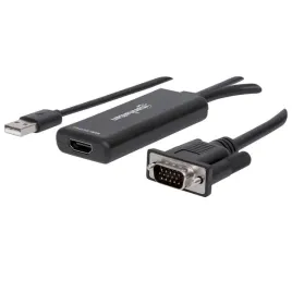 manhattan-152426-adapter-kablowy-1-m-usb-type-a-vga-d-sub-hdmi-czarn