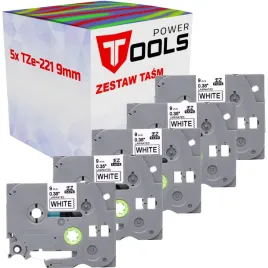 zestaw-tasm-kompatybilnych-z-brother-tze-221-9mm-biala-5-sztuk