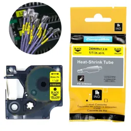 tasma-rurka-termokurczliwa-specmark-do-dymo-rhino-1805444-24mm-15m-zolta