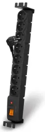 hsk-data-acar-s8-fa-rack-czarny-8-x-gniazdo-sieciowe-230-v-5-m