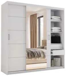 szafa-przesuwna-z-lustrem-180-cm-hot-biala-matowa