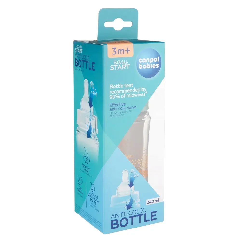 canpol-butelka-easystart-240ml-mountains-beige-stan-nowy