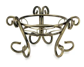metalowy-kwietnik-na-jedna-donice-zlota-patyna-stojak-na-kwiaty-rosline