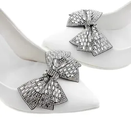 klipsy-do-butow-szpilek-dekoracyjne-duze-kokardy-srebrne-cyrkonie