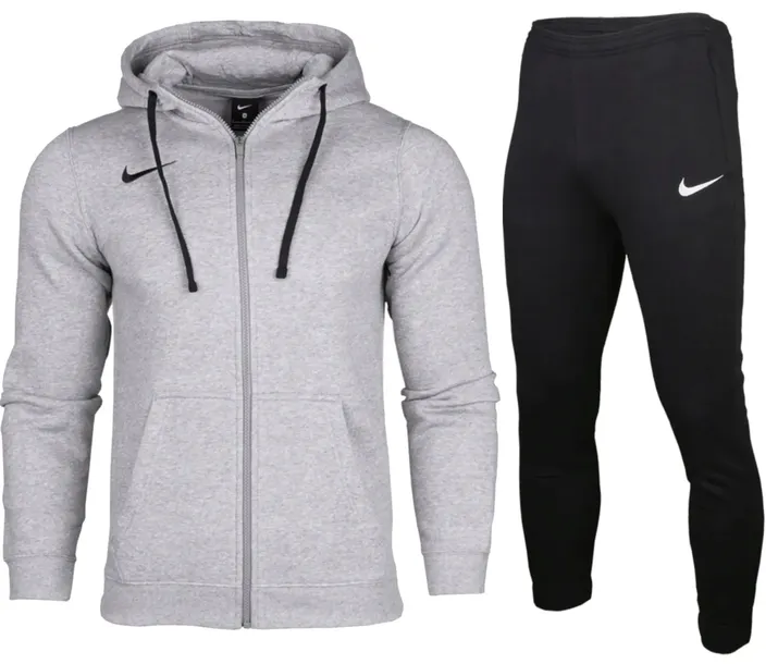 NIKE Dresy Męskie Komplet Bluza Spodnie JOGGERY BAWEŁNIANE PARK 20 r. L