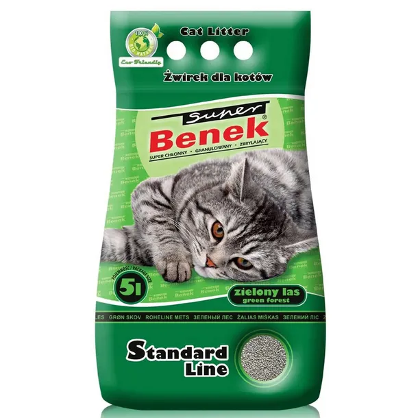 super-benek-standard-zielony-las-active-5l-wlasciwosci-zapachowy-zbrylajacy