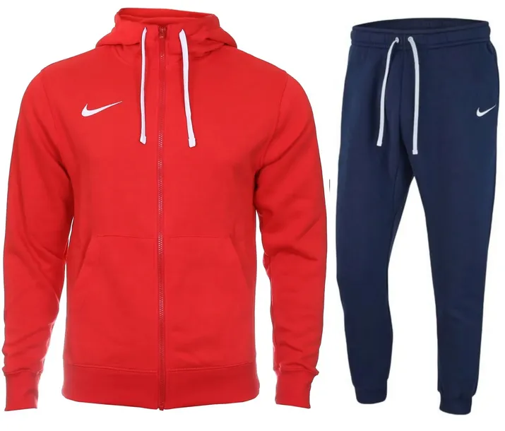 NIKE Dresy Męskie Komplet Bluza Spodnie JOGGERY BAWEŁNIANE PARK 20 r. L