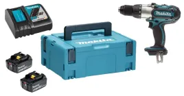 makita-aku-wiertarko-wkretarka-udar-lxt-18v-2x6ah-bl1860-dc18rc-dhp451zj