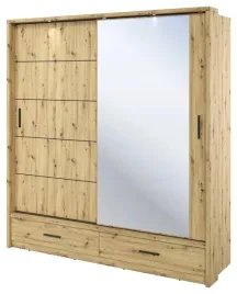 szafa-ubraniowa-arti-ar-05p-dab-artisan-przesuwna-z-lustrem-i-szufladami