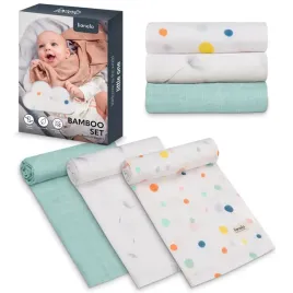pieluszki-bambusowe-zestaw-pieluch-wielofunkcyjne-dot-set-lionelo-3-sztuki
