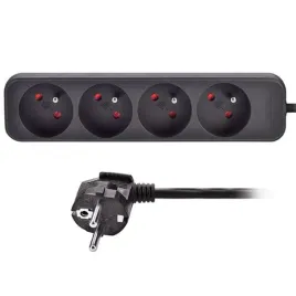 solight-pp28-rozgaleziacz-3-m-4-x-gniazdo-sieciowe-wewnetrzna-czarny