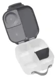 mini-lunchbox-graphite-szary-gray-1000ml-b-box-stan-nowy