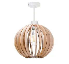 lampa-wiszaca-stala-zyrandol-sufitowa-kula-drewno