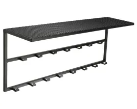 metalowy-czarny-wieszak-scienny-na-ubrania-z-gorna-polka-i-14-haczykow-loft