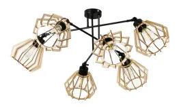 lampa-sufitowa-zyrandol-regulowany-loft-drewno-6