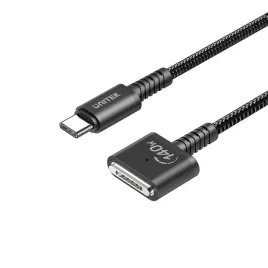 unitek-c14121bk-1m-kabel-zasilajace-czarny-magsafe-3-usb-c