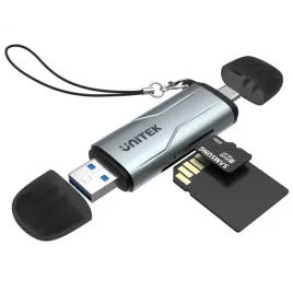 unitek-r1010a-czytnik-kart-usb-3-2-gen-1-3-1-gen-1-type-a-type-c-szary