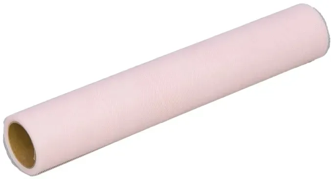 JASNORÓŻOWY TIUL DEKORACYJNY 30 CM NA ROLCE 9,1m RÓŻOWY DEKORACJA STÓŁ ŚLUB