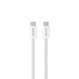 unitek-c14141awh01-1m-kabel-usb-usb-2-0-usb-c-bialy