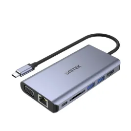 unitek-uhub-o8-przewodowa-usb-3-2-gen-1-3-1-gen-1-type-c-szary