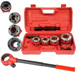 gwintownica-reczna-do-rur-z-grzechotka-narzynka-4-szt-hydrauliczna-narzynki