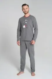 pizama-meska-bawelniana-italian-fashion-karo-sredni-melange-r-l