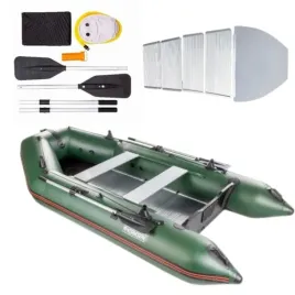 ponton-turystyczny-wedkarski-pvc-kormoran-360d-kil-aluminiowa-podloga-360cm