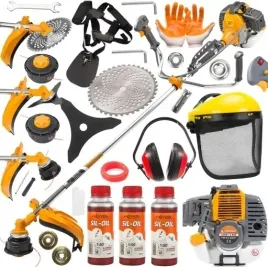 kosa-spalinowa-kosiarka-podkaszarka-wykaszarka-3xol-tarcza-szelki-maska-6km