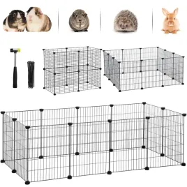 wybieg-dla-swinki-morskiej-krolika-regulowany-skladany-kojec-duzy-stalowy