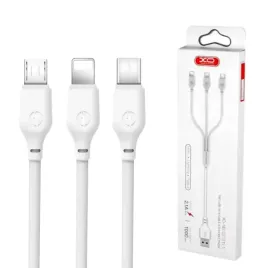 kabel-3w1-usb-lightning-usb-c-typ-c-microusb-1m-przewod-bialy-silikonowy