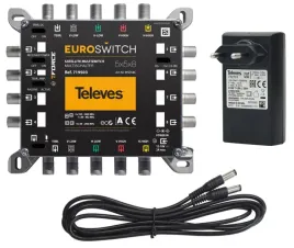 multiswitch-5-8-wyjsc-televes-719503-euroswitch-5x8-zasilacz-12v-732101
