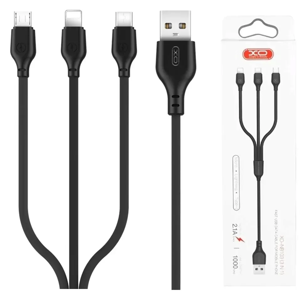 kabel-3w1-usb-lightning-usb-c-microusb-1m-21a-stan-nowy