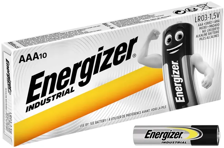 10x ENERGIZER Baterie Alkaliczne AAA LR03 R3 10szt