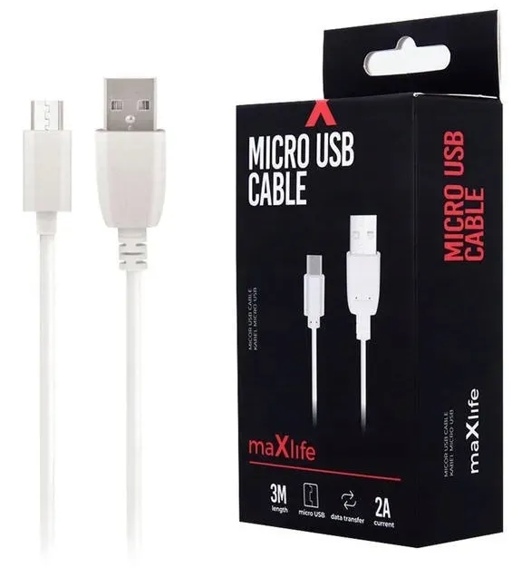 kabel-usb-micro-mikro-przewod-3m-2a-do-ladowarki-stan-nowy