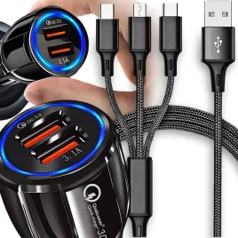 ladowarka-2x-usb-quick-charge-3-0-kabel-usb-3w1-lightning-micro-usb-c-120cm