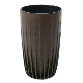 donica-ogrodowa-wysoka-na-balkon-taras-brazowa-z-wkladem-plastikowa-30x51cm