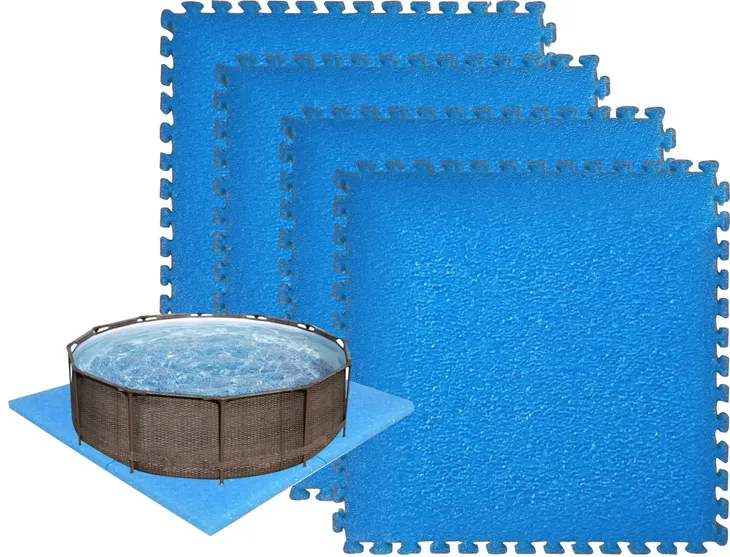 PUZZLE MATA OHRONNA POD BASEN PIANKA 1cm ZESTAW 4szt/4m2