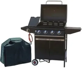 grill-gazowy-wozek-4-1-148-kw-z-rusztem-zeliwnym-pokrowiec