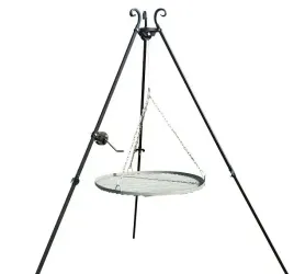 grill-trojnog-ogniskowy-fi-70-cm-ruszt-nad-ognisko