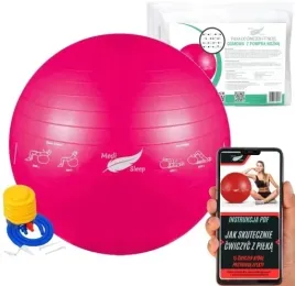 pilka-do-cwiczen-gimnastyczna-65cm-z-cwiczeniami-na-pilce-fitness