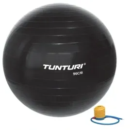 pilka-gimnastyczna-tunturi-90cm-czarna