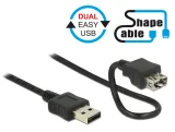 delock-2m-2xusb2-0-a-kabel-usb-usb-2-0-usb-a-czarny