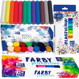 oxford-farby-szkolne-plakatowe-20ml-12-kolorow-plastelina-12-kolorow-gratis